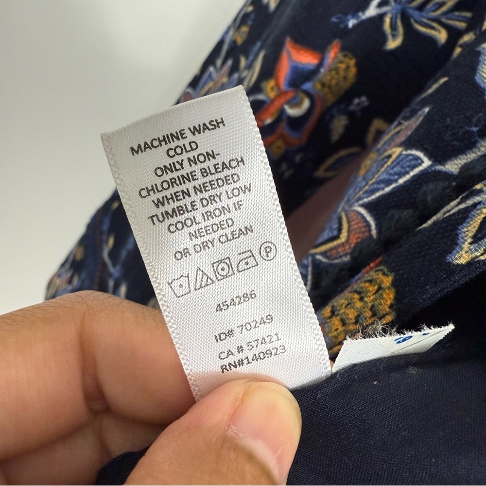 LOFT Evening Garden Floral Jacket Size 8 - Picture 5 of 7